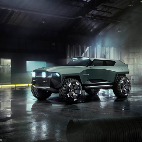 2026 Aston Martin Dreadnought Concept Front View